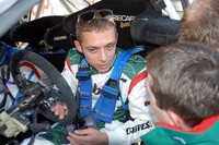 F1やラリーにも強い興味を示す、2輪界の大物、ロッシ。今季、本業のMotoGPではチャンピオンに輝いた。