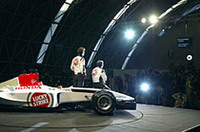 BARホンダ、2003年マシン「005」発表の画像