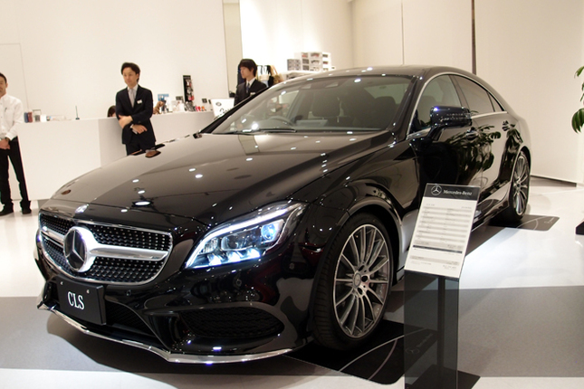 マイナーチェンジが施された「メルセデス・ベンツCLSクラス」。写真は「CLS550」（クーペ）。
