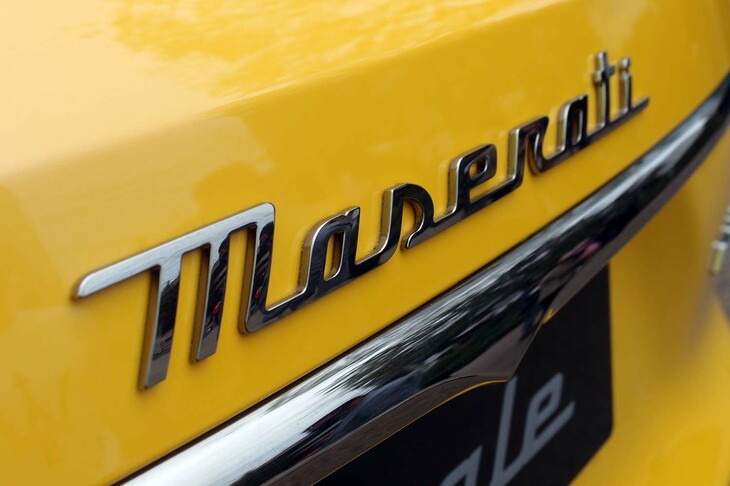 マセラティ・グレカーレ（リアエンブレム）