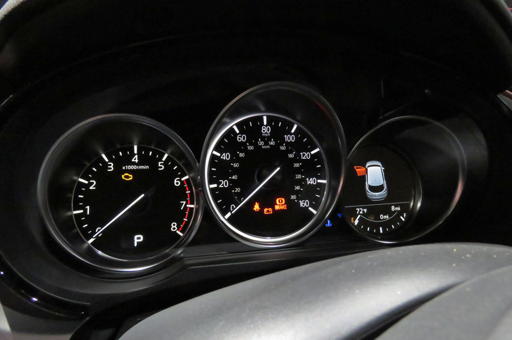 マツダCX-9（メーターパネル）