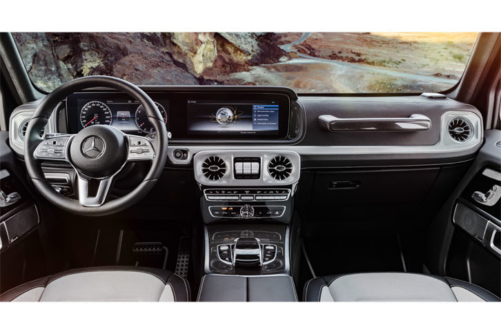 メルセデス・ベンツGクラス（インテリア）