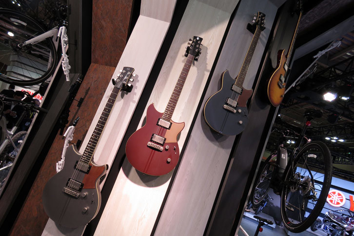 第45回東京モーターショーのヤマハブースの様子。