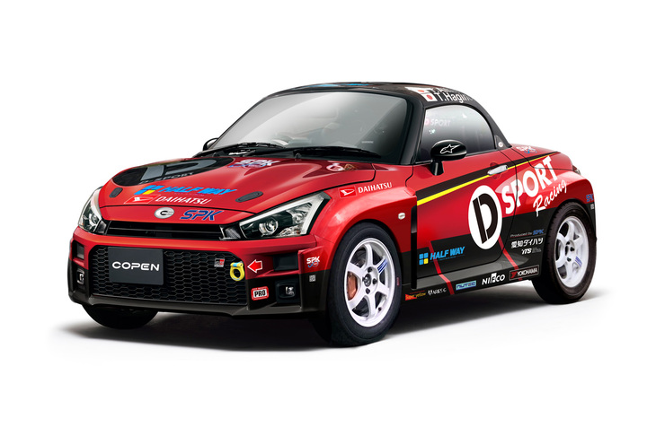コペンGR SPORTモータースポーツ参戦車（モータースポーツ参戦車両）