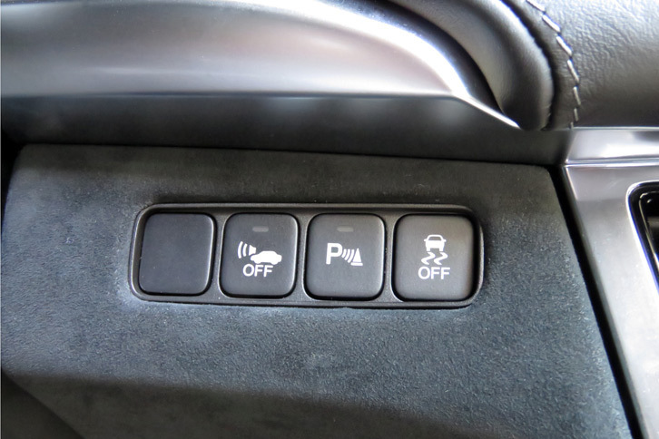 ホンダNSX（スイッチ類）