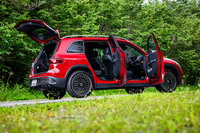 「EQB350 4MATIC」のボディーサイズは全長×全幅×全高＝4685×1835×1705mmで、ホイールベースは2830mm。車重は2160kgと発表されている。