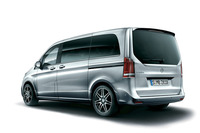 「メルセデス・ベンツVクラス」にスポーティーな内外装の新グレードの画像