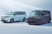 新型「ホンダ・ステップワゴン」のデザインも公開された。