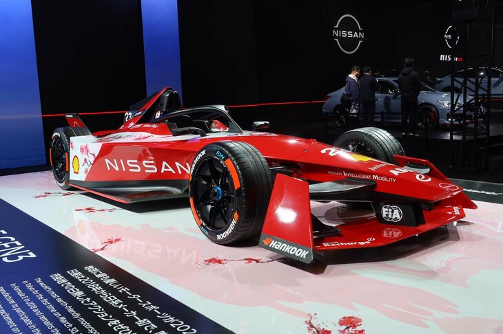 日産フォーミュラE Gen3マシン