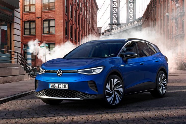 「ID.」シリーズの第2弾となる「フォルクスワーゲンID.4」。2020年9月23日にオンラインで発表された。