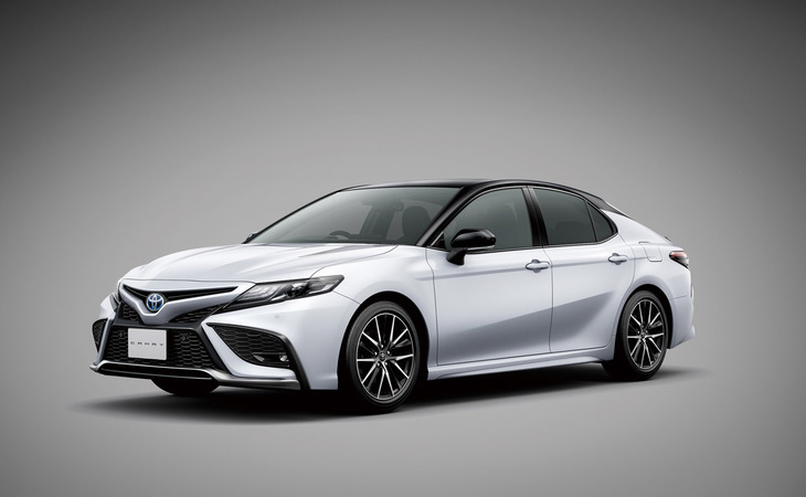 国内販売終了となる現行「カムリ」。これは2021年に2月に一部変更が施された「WSレザーパッケージ」。