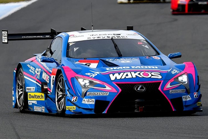 2019年シーズンのGT500チャンピオンとなった、大嶋和也／山下健太組のNo.6 WAKO'S 4CR LC500。（写真提供 GTA）
