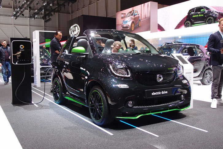 スマート・フォーツーカブリオ エレクトリックドライブ