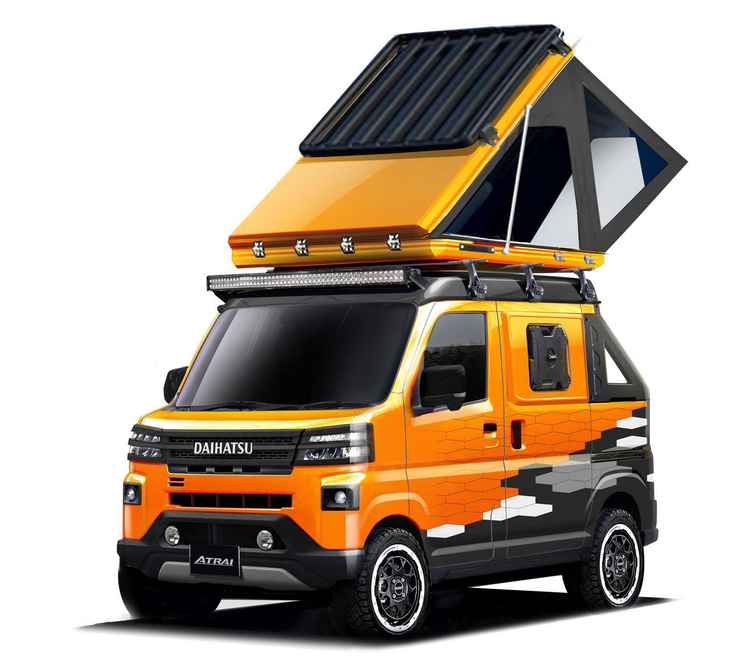 ダイハツ・アトレー デッキバン キャンパーver.