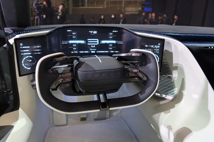 レクサスLFAコンセプト（コックピット周辺部）