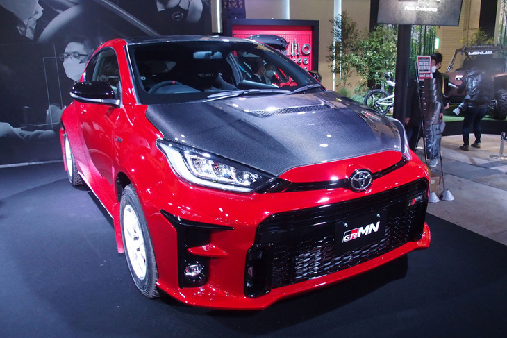 GRMNヤリス“ラリーパッケージ”（エクステリア）