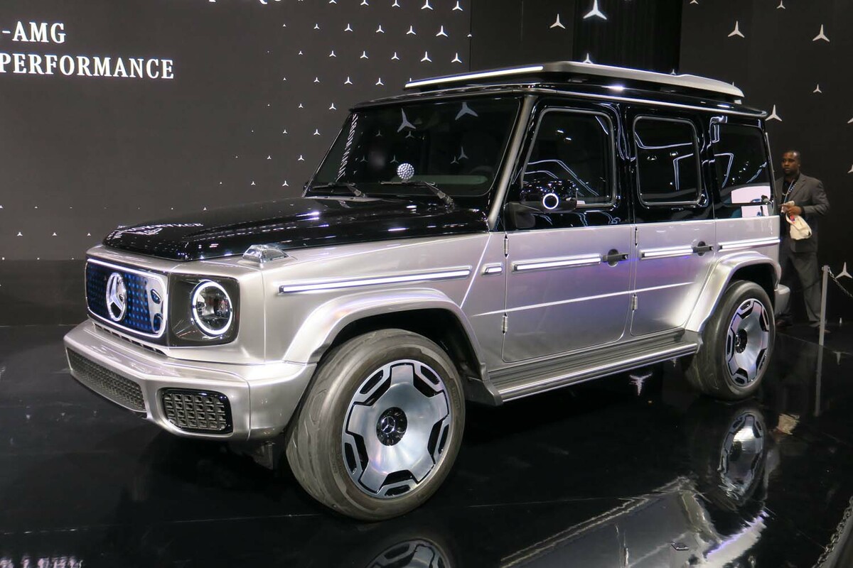 ジャパンモビリティショー2023 メルセデスベンツゲレンデミニカー1/12