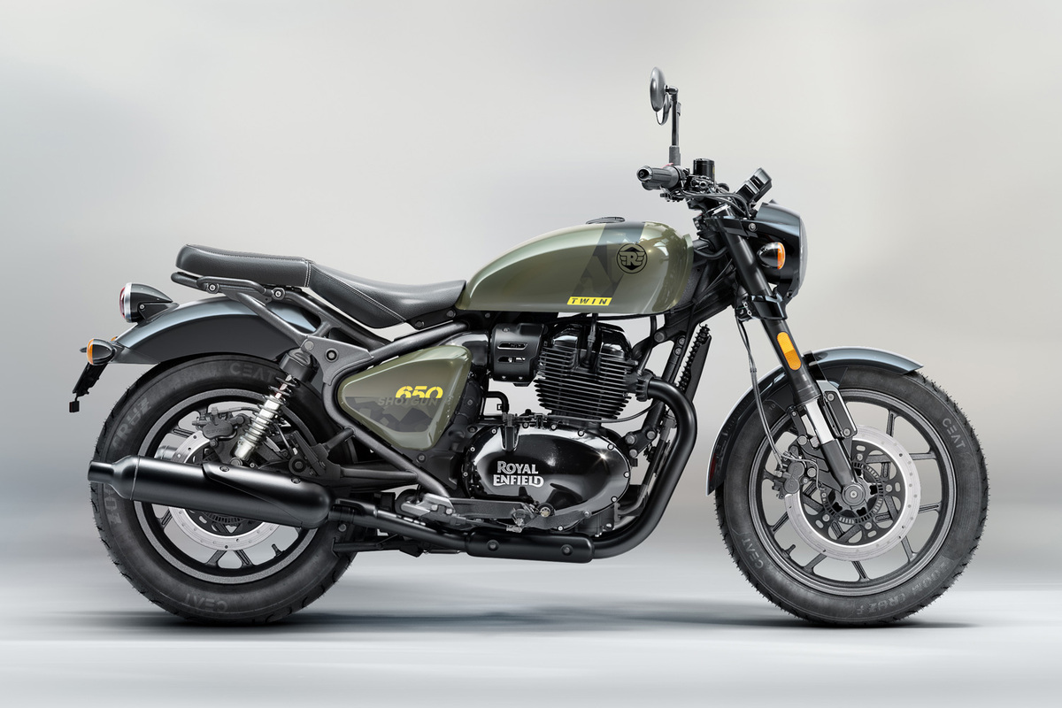 ロイヤルエンフィールドから650ccクラスの新型バイク「ショットガン650