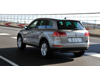 フォルクスワーゲン・トゥアレグV6（4WD/8AT）／ハイブリッド（4WD/8AT）【試乗記】の画像