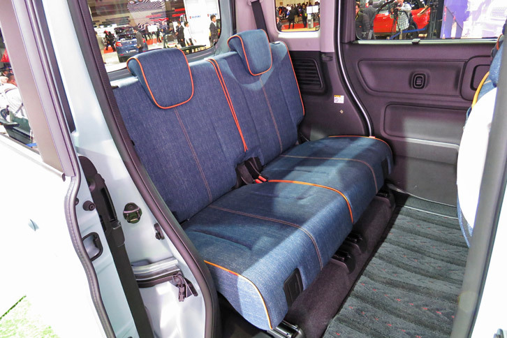 スズキ・スペーシア コンセプト（リアシート）