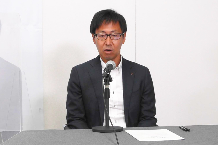 同じくMBD推進センター ステアリングコミッティ委員を務める、三菱電機の田中昭二氏。