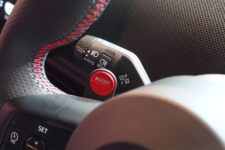 MINIジョンクーパーワークスE（ステアリングスイッチ）