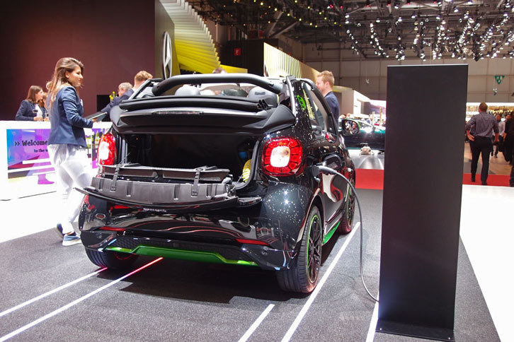 スマート・フォーツーカブリオ エレクトリックドライブ