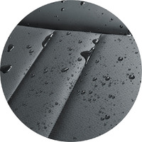 「セルクロス」のシート表皮のイメージ。防水にして透湿性のあるシート地は、アウトドアユースの多いSUVなどには最適といえる。