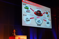 新型「ダイハツ・ムーヴ」発表会の会場から（その2）