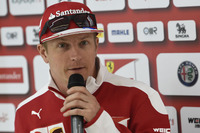 来季もフェラーリに残ることが決まったキミ・ライコネン（写真）は単独走行で5位入賞。ギアボックス交換で11番グリッドからスタートしたセバスチャン・ベッテルは9位完走。フェラーリは予選、決勝ともレッドブルの後塵を拝した。（Photo=Ferrari）