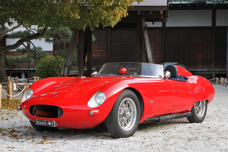 1957年「オスカ187S」。1914年にマセラティを創設した兄弟が同社の経営権を手放した後、戦後の1947年に創業したオスカ。小型のレーシングスポーツ中心の小規模メーカーで、187Sは1.1リッター直4 DOHCエンジンを搭載。19台のみ作られた。