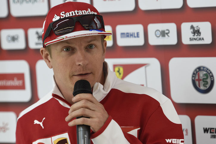 来季もフェラーリに残ることが決まったキミ・ライコネン（写真）は単独走行で5位入賞。ギアボックス交換で11番グリッドからスタートしたセバスチャン・ベッテルは9位完走。フェラーリは予選、決勝ともレッドブルの後塵を拝した。（Photo=Ferrari）