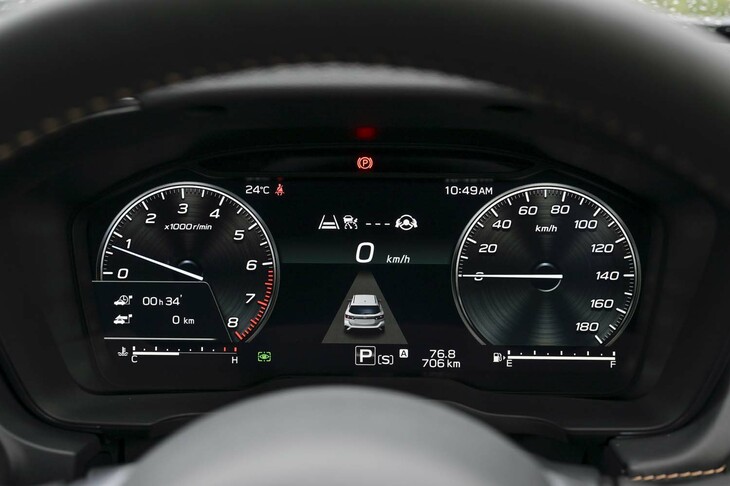 スバル・レヴォーグ レイバック リミテッドEX（フル液晶メーター）