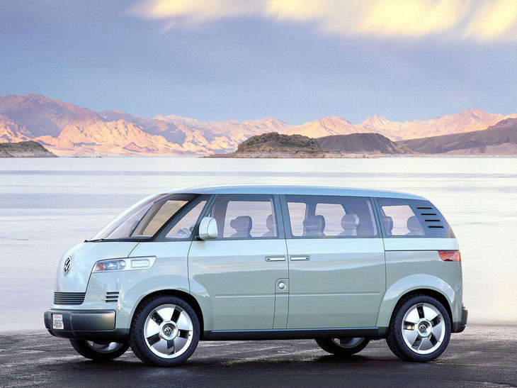 2001年のデトロイトショーでワールドプレミア、同年の東京モーターショーにも出展された「マイクロバスコンセプト」。