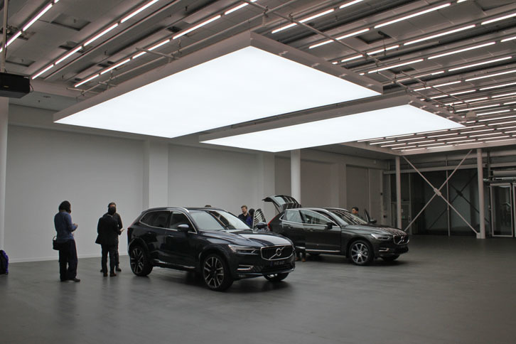 新しいプラットフォームが「XC60」のデザインを変えた。よりスポーティーでプレステージ性の高いプロポーションが実現できたという。