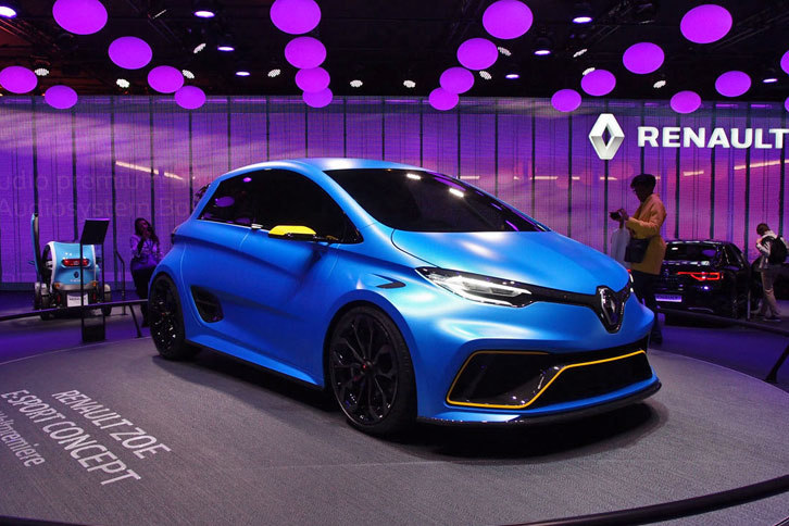 ルノー・ゾエE-SPORTコンセプト