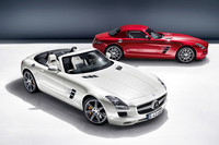 メルセデス・ベンツSLS AMGのオープン版、発売の画像