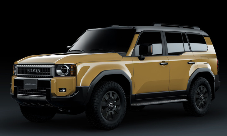 2023年に公開された「ランドクルーザー“250”」。これも納期が長くなる予感。