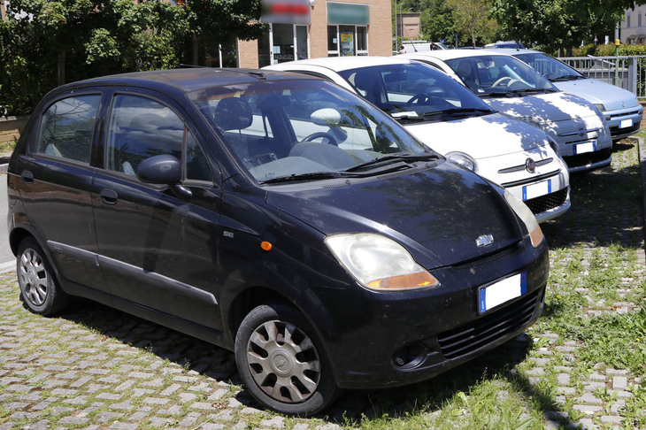 韓国GMの「シボレー・マティス」。