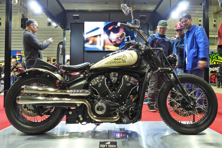 ブリトニー・オルセン氏の手になる「インディアン・スカウト」。