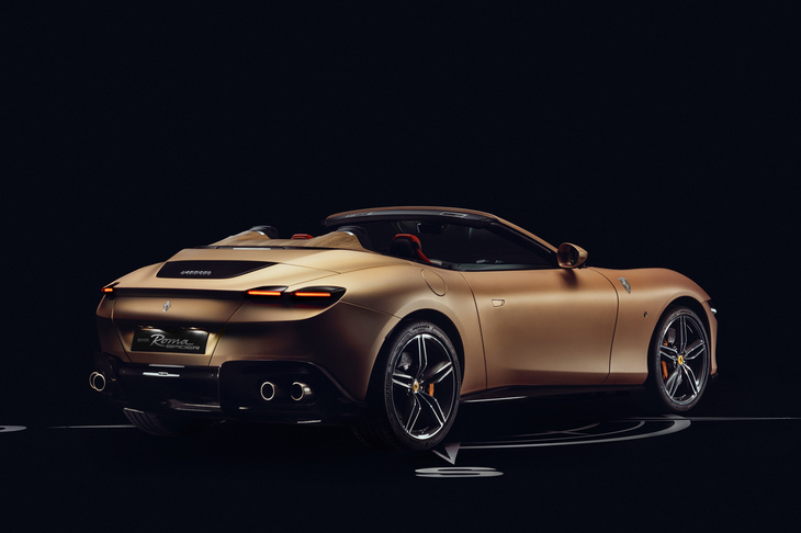 テーラーメイドで製作された「ローマ スパイダー」。