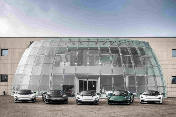 イタリア・トリノのカンビアーノに位置するピニンファリーナ本社。創立は1930年5月23日で、現在は20の国籍の約100人のスタッフが従事しているという。