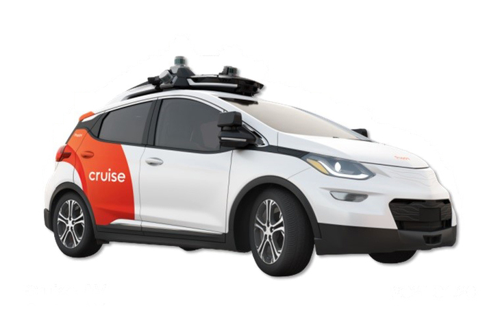 「ボルト」をベースとしたクルーズの試験車両。