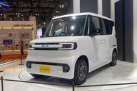 一番に向かったのがBYDブース。お目当てはもちろん軽BEV「ラッコ」である。海外メーカーがつくった軽規格BEVの仕上がりやいかに。