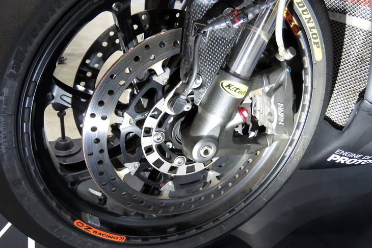 Moto2のプロトタイプ車両。