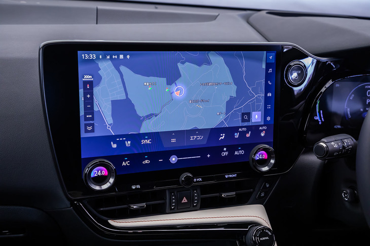 NX450h＋“バージョンL”（14インチサイズのディスプレイオーディオ）