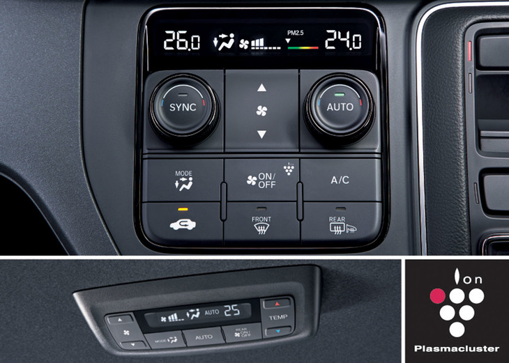 新採用の「Clean Air（クリーンエアー）」機能付きエアコン。