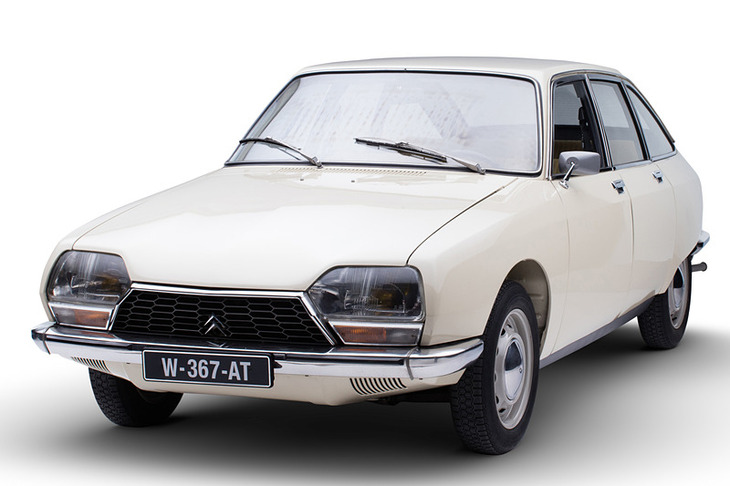 筆者が初めて手にした自動車は上司のスズキさんからもらった「シトロエンGS」だった。