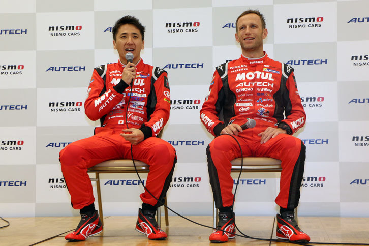 松田選手とクインタレッリ選手も、実はオーテックユーザー。ふたりとも「ノートNISMO」を所有するほか、松田選手は、「GT-R NISMO」も持っているのだとか。パパとなったクインタレッリ選手は、新型車「セレナNISMO」が気になる様子。「奥さんに相談します」と話し、ファンの笑いを誘った。