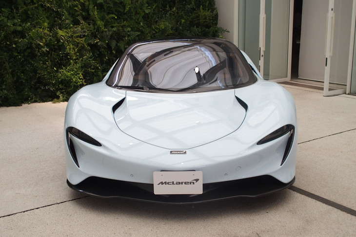 マクラーレン・スピードテール（フロントマスク）